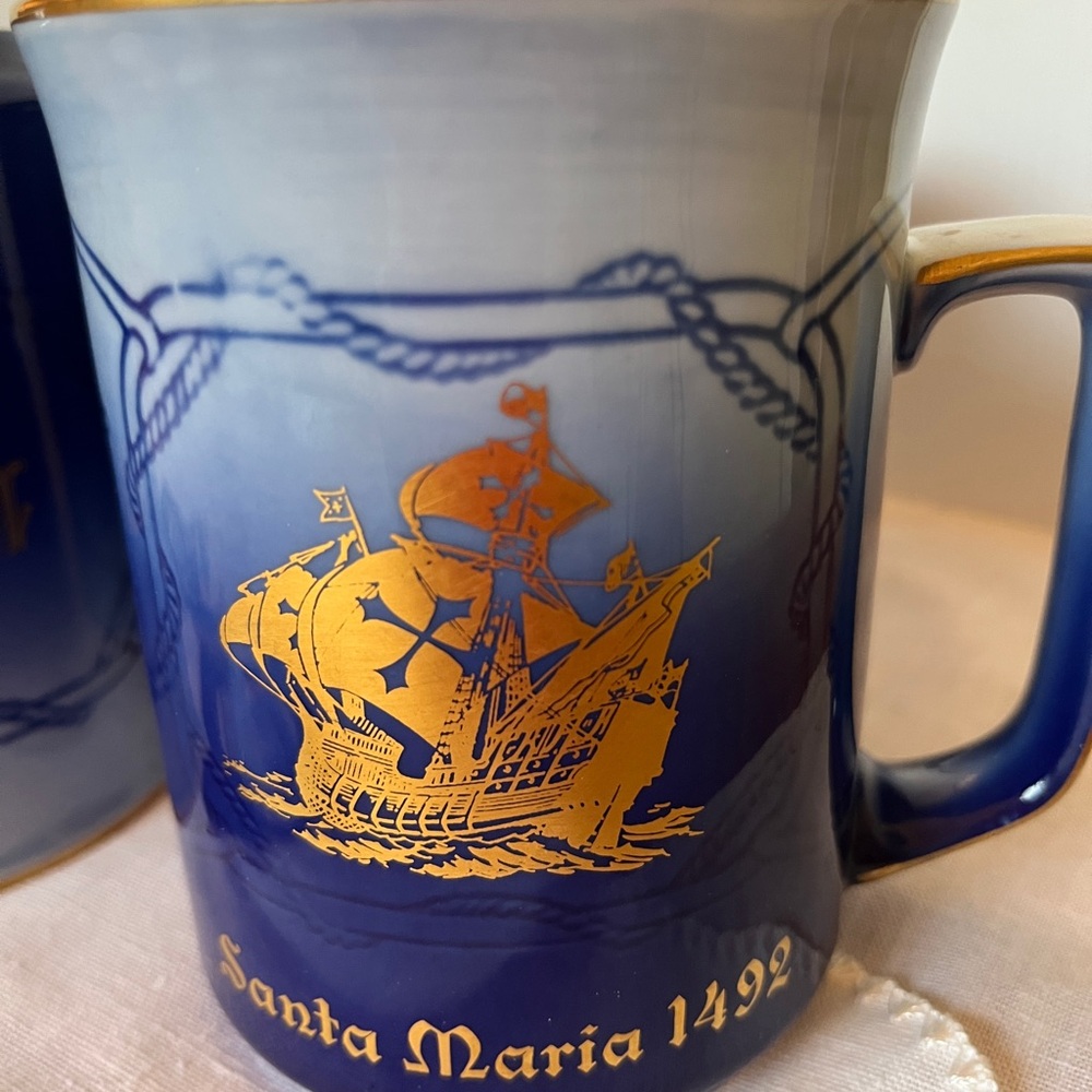 B&G Blue Porcelain Mug - Picture 6 of 9